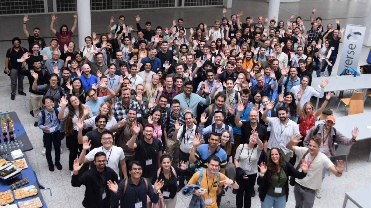 Group photo from the scverse conference